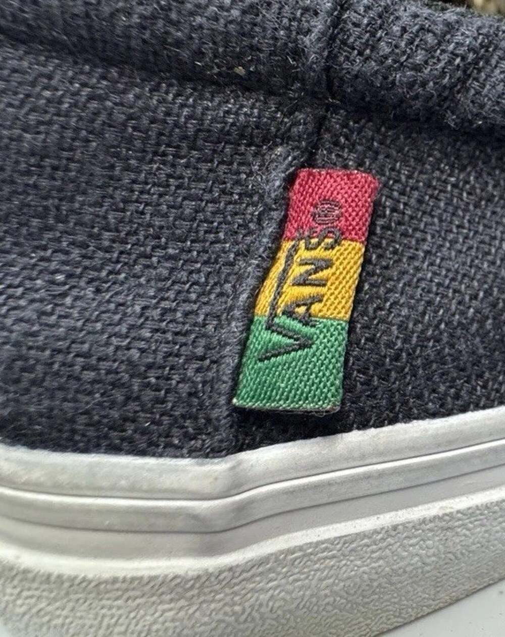 Vans Bob Marley Edition Off The Wall Size 6.5 Black